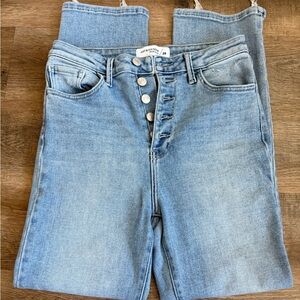 Just Black High Rise Blue Jeans